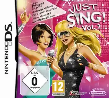 Just Sing! - Vol. 2 (Europe) (En,Fr,De) (VJVP) (NDSi Enhanced)